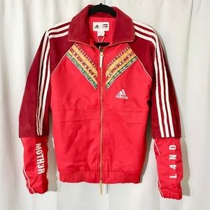 Adidas X Pharrell Afro HU Leather Track Top Jacket